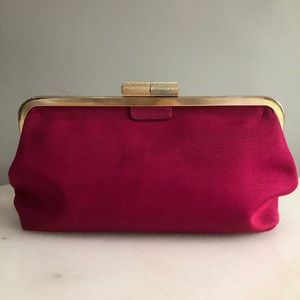 BCBG MAXAZRIA Fuchsia Clutch